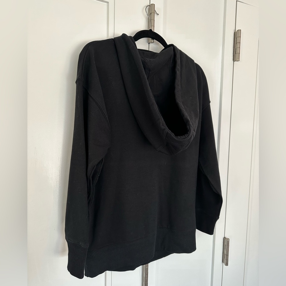 SOLD! IVY PARK Black hoodie Essential Logo Cotton New Without Tag Size S - Picture 10 of 15